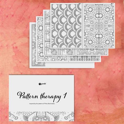 Buy Print and Color Sheets - Pattern Therapy 1 - Tholu Bommalata Online ...