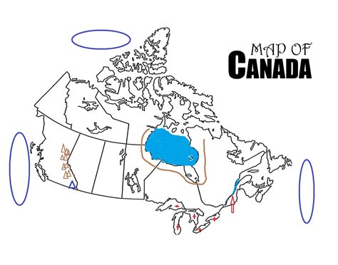 Physical Map of Canada Quiz