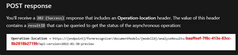 Image result for Form Recognizer V3 Get API Commands