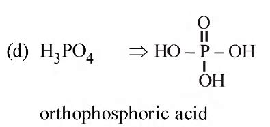 Which of the following oxy-acids has the maximum number of hydrogens ...