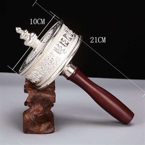MaikOn hand held prayer wheel, Tibetan Prayer Wheel, India | Ubuy