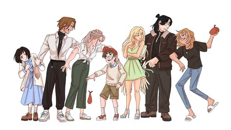 ArtStation - OC: Original Characters lineup