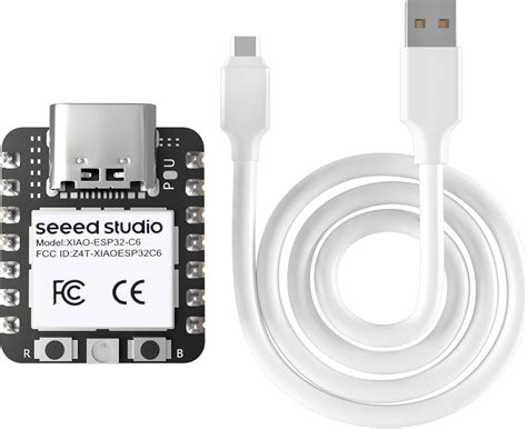 STSHILLEHTEK XIAO Seeed ESP32C6 Pre-Soldered with USB-C Cable - India ...