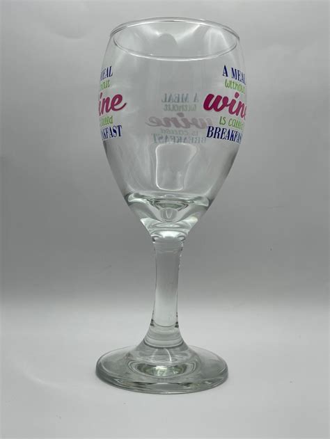 Meal Without Wine Wineglass - CupofMood