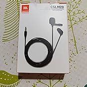 JBL Commercial CSLM20 Auxiliary Omnidirectional Lavalier Microphone ...