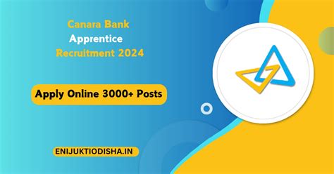Canara Bank Apprentice Recruitment 2024 Apply Online 3000+ Posts