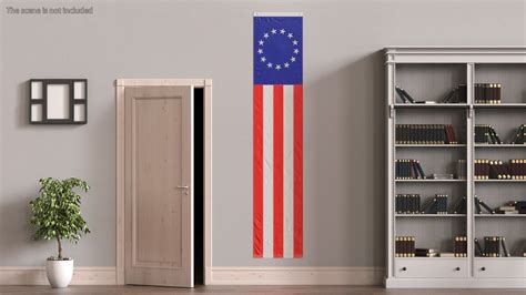 Pull Down Betsy Ross US Flag 3D Model - TurboSquid 2080976