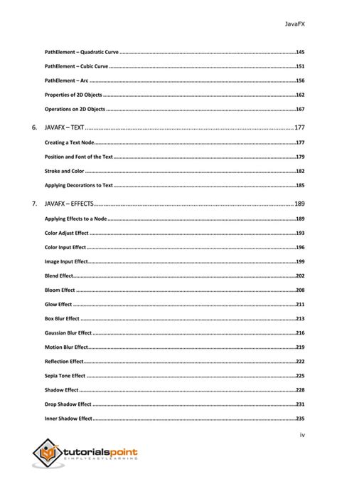 JavaFX Tutorial PDF 的图像结果