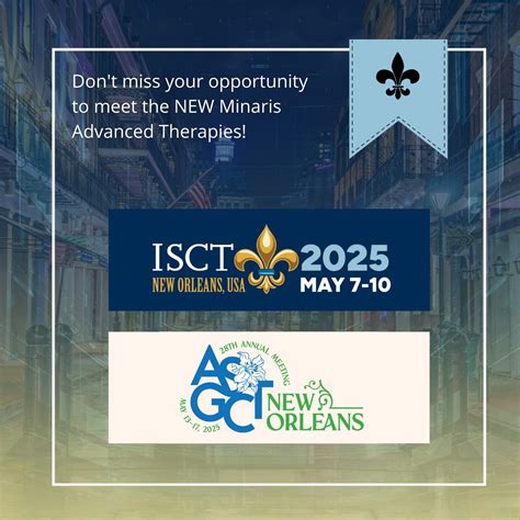 Launching Minaris Advanced Therapies in New Orleans! Working together ...
