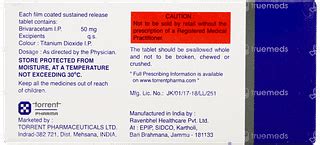 Britzilam Sr 50 Mg Tablet 10 - Uses, Side Effects, Dosage, Price | Truemeds