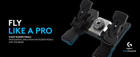 Logitech G Saitek PRO Flight Rudder Pedals - USB