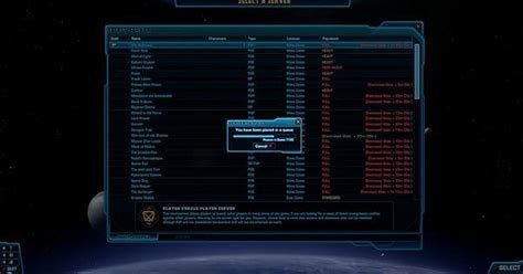 Image result for SWTOR Mod Menu