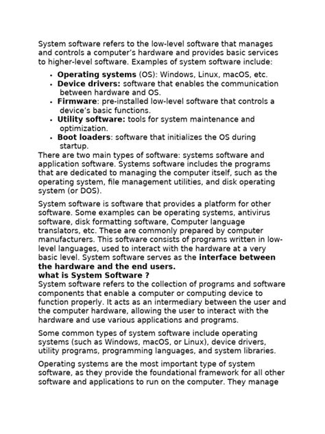 Image result for Computer System Software PDF