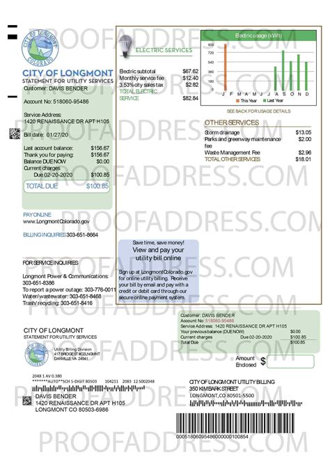 Longmont Utilities Login
