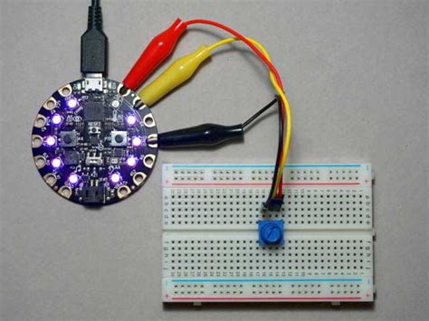 Circuit Playground Analog Input