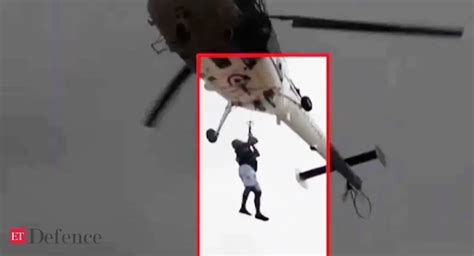 Watch: Indian Coast Guard rescues crew member stranded off Satpati ...