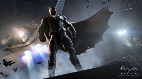 Batman: Arkham Origins HD Wallpaper - Dark Knight's Epic Presence