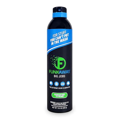 FunkAway Odor Eliminator Spray for Clothes, Shoes and Gear (13.5 oz ...