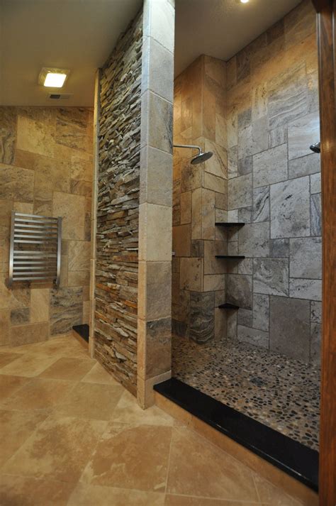 30 Wonderful Stone Bathroom Showers - Home Decoration and Inspiration Ideas