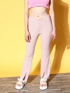 Roadster Solid Women Purple Track Pants - Buy Roadster Solid Women ...