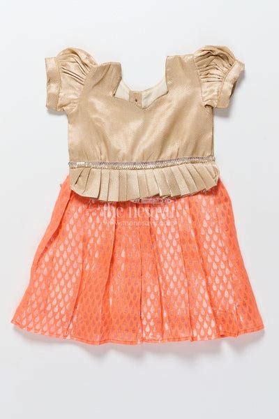 Nesavu Designer Kids Pattu Pavadai | Lehenga | Half Saree | Langa Voni ...