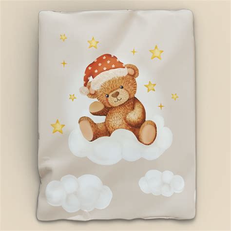 Organic Baby Comforter - Cuddle Bear