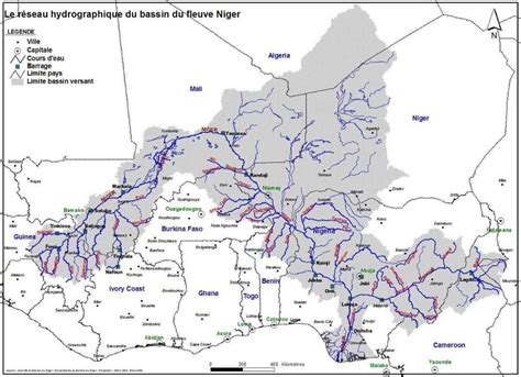 Niger River Map