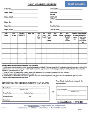 Replacement Form - Fill and Sign Printable Template Online