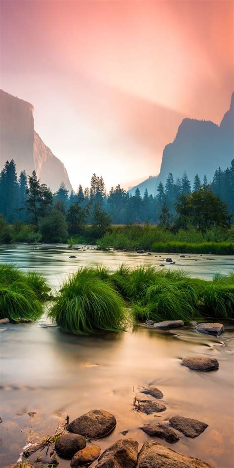 Sunrise, Yosemite National Park, stream, mountains, 1080x2160 wallpaper |  Beautiful landscape wallpaper, Landscape wallpaper, Android wallpaper nature Wallpaper - WallpaperBat