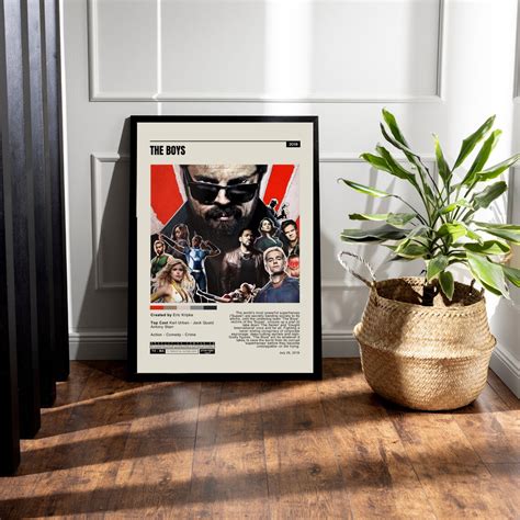 The Boys Poster, Eric Kripke, Tv Series, Minimal Movie Art, Retro Movie ...