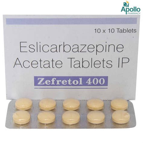 Zefretol 400 Tablet 10's Price, Uses, Side Effects, Composition ...