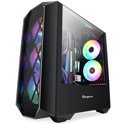 Promo SEGOTEP PHOENIX G5 Tempered Glass Gaming Case - Hitam Cicil 0% 3x ...