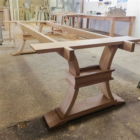 Dining Room Table Bases Wood