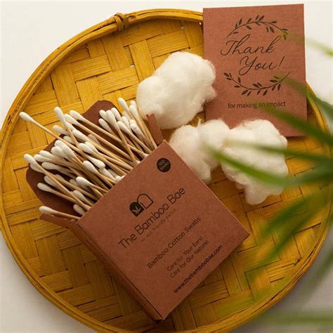 Buy Bamboo Earbuds & Cotton Swabs Online – The Bamboo Bae