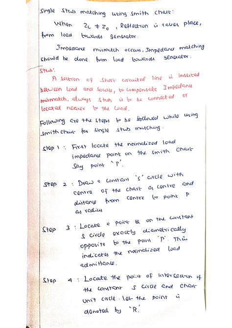 Image result for Matching Stub Design Smith Chart