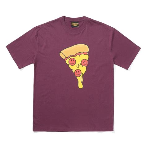Drew House Pizza T-Shirt Berry – Kicks Machine