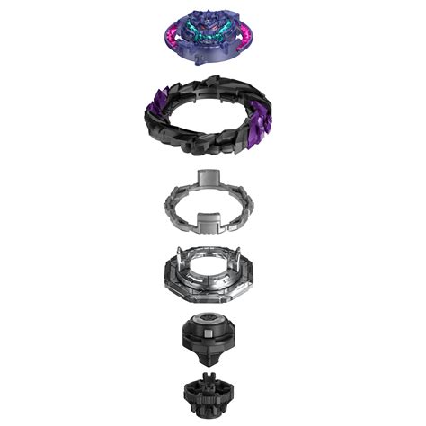 BEYBLADE Burst QuadDrive Roar Balkesh B7 Spinning Top Starter Pack ...