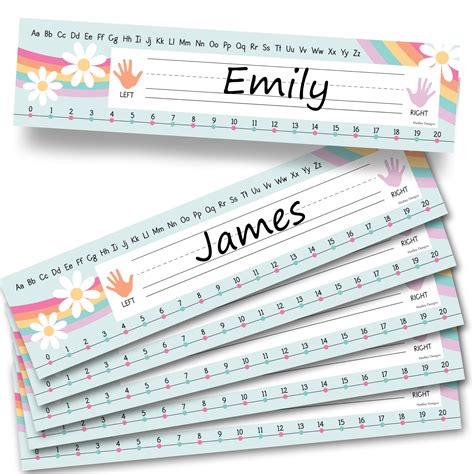 25 Retro Desk Name Plates For Classroom Classroom Name Tags ...