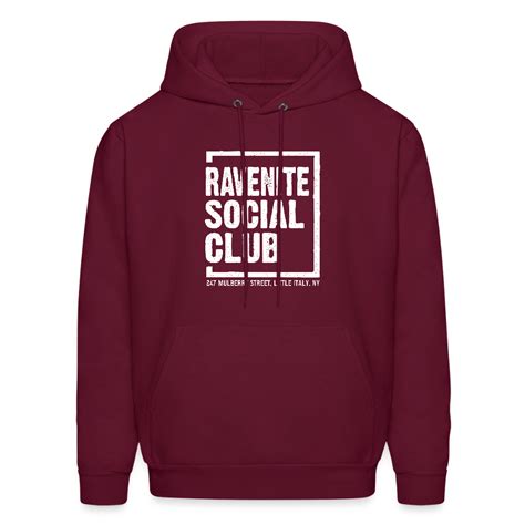 Ravenite Social Club Hoodie - Cosa Nostra History