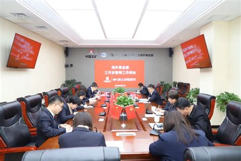 海外事业部召开三月份营销工作例会 - 中国二十二冶集团有限公司海外工程分公司