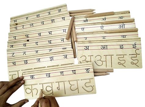Buy goappugo hindi alphabet varnamala swar consonants vowels tracing ...
