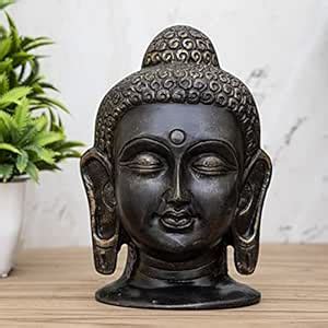 Buy Heeran Art Polystone Home Decor Decoration Buddha Idol Statue ...