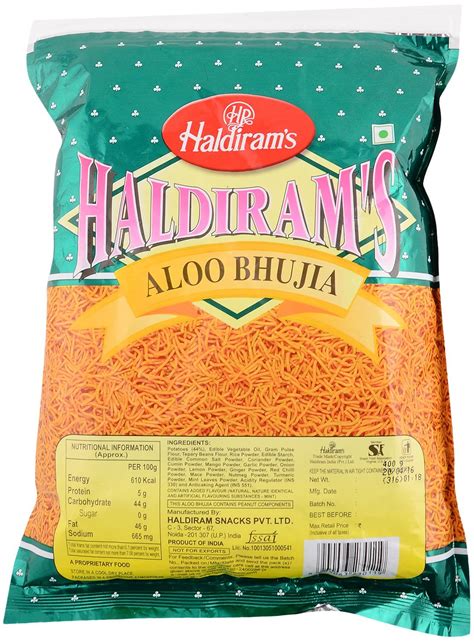 Haldiram Namkeen - Aloo Bhujia, 200g Pouch : Amazon.in: Grocery ...