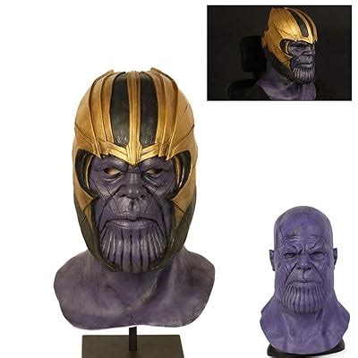 Buy Cosplay Movie Latex Mask Full Face Headgear Head Helmet Halloween ...