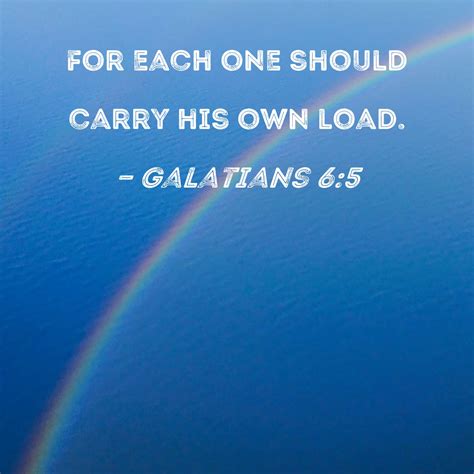 Galatians 6 4 5