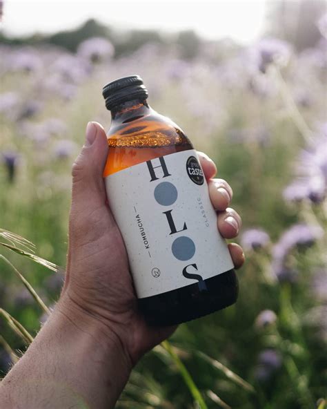 Holos Premium Kombucha Classic 12 x 330ml Bottles - Small-Batch, Low ...