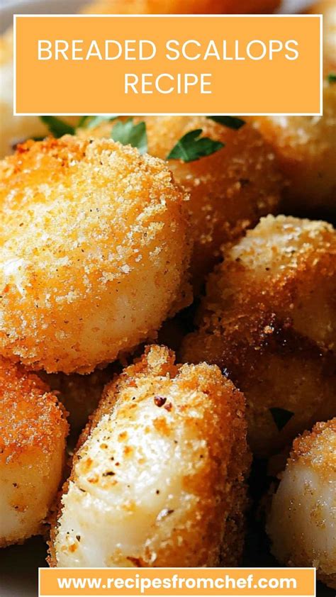 Breaded Scallops Recipe - Recipes From Chef
