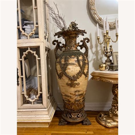 Antique Floor Vase - AptDeco