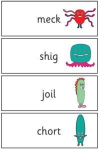 Alien Words Phonics Screen Practise 的图像结果