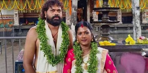 തുളസിമാല വരണമാല്യമായി, പ്രിയപ്പെട്ടവൾക്കൊപ്പം സാജു നവോദയ: വീണ്ടും ...